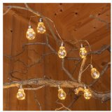 Hang these up in the garden to provide a touch of extra light for your evenings
