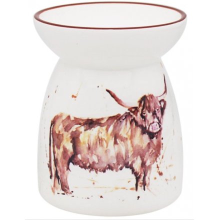 Country Life Highland Cow Oil/Wax Warmer