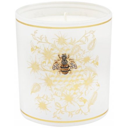 Honeycomb Bees Candle 8x9x8cm