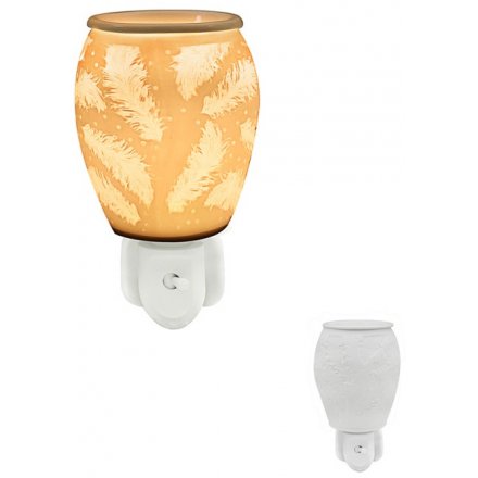 Plug In Warmer with Feather Design