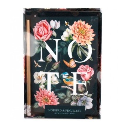 Floral A6 Notebook & Pen Gift Set
