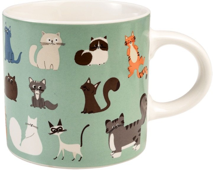 29266 / Nine Lives Cat Mug | 56076 | Kitchen & Table / Mugs & Cups ...