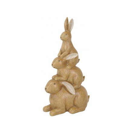 Stack of Bunnies Ornament, 31.5cm