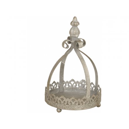 Silver Decorative Crown, 21.5cm