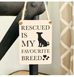 A lovely sentimental quote on a mini metal Sign