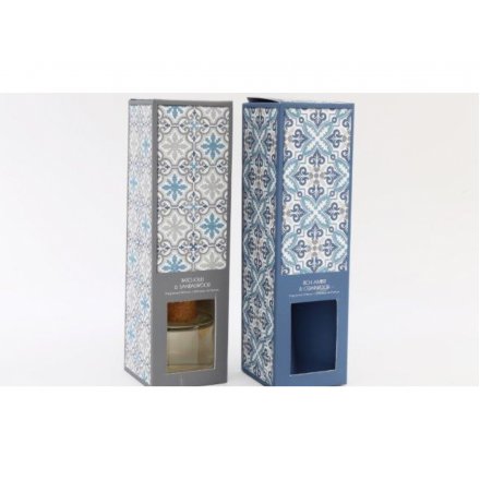 Two Assorted Reed Diffusers in Traditional Style Decal