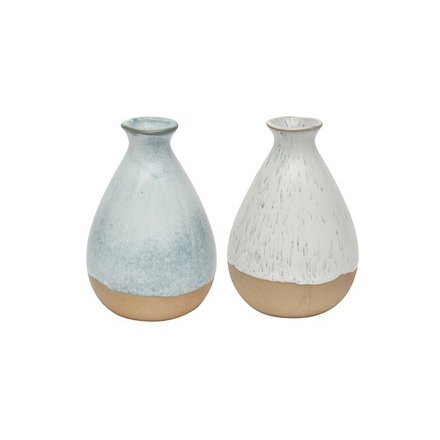 Two Assorted Verona Mini Bud Vase, 11.7cm