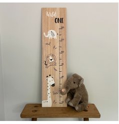 Keep a record of how fast your little ones grow with this gorgeous animal design height chart. 