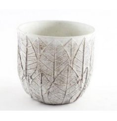 A Woodland Inspired Cement Planter