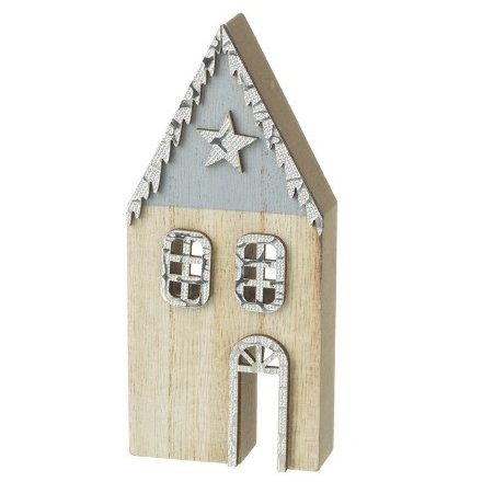 Tall Wooden House, 13.5cm