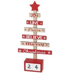A Nordic Style Advent Calendar in Tree Design