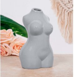 A Contemporary Styled Grey Body Vase