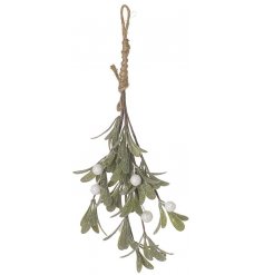 A Life Like Mistletoe Bunch with Silver Berries