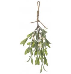 A Simple and Sweet Bunch of Mistletoe 