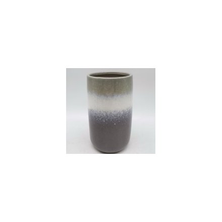Grey Vase 3 Tone, 30cm