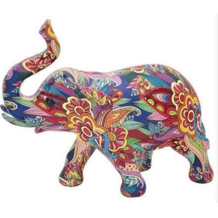 11cm Groovy Art Elephant