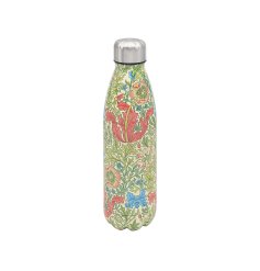A Stylish Vintage Drinks Bottle in Floral Design
