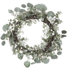 A Winter Inspired Wreath 