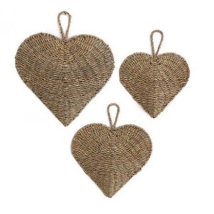 Hanging Heart Wall Decoration Set of 3