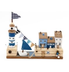 A Nautical Inspired Wooden Ornament