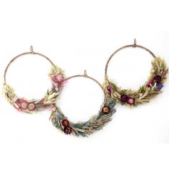 A Charming Assortment of 3 Hanging Wreaths