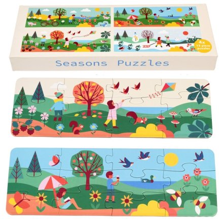 A Set of 4 Colourful Puzzles