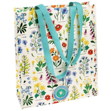 A Delightful Wild Flower Shopping Bag