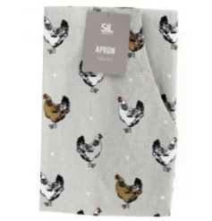 A Country Styled Chicken Print Apron
