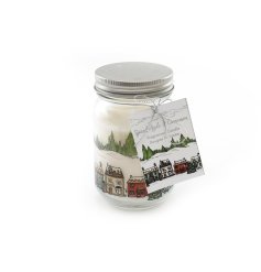 A Delightful Spiced Apple And Cinnamon Scented Candle 