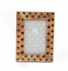 A Rustic Wooden Photo Frame