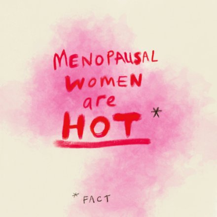 15cm Menopausal Women Card