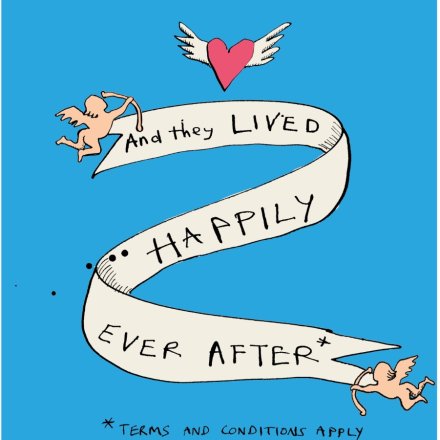 Happy Ever After Card, 15cm