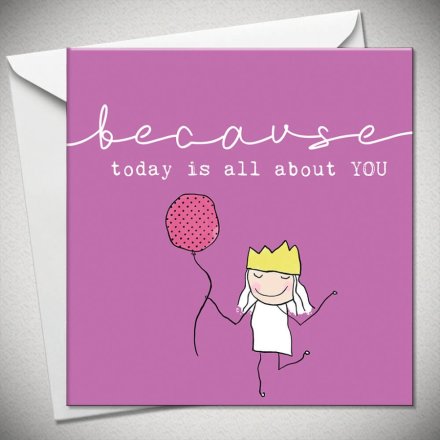 All About You Card, 15cm