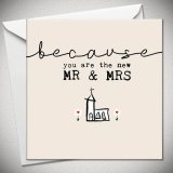 A Lovely Greetings Card For A Newly Wed Couple