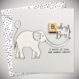 A Lovely Greetings Card For The Arrival Of A Baby Boy