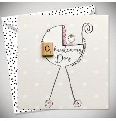 A Charming Greetings Card For A Baby Girl