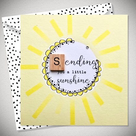 Little Sunshine Card, 15cm
