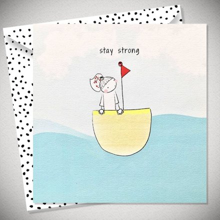 Stay Strong Card, 15cm