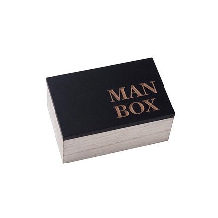 Wooden Man Box 