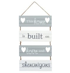 A Shabby Chic Inspired Wooden Sign
