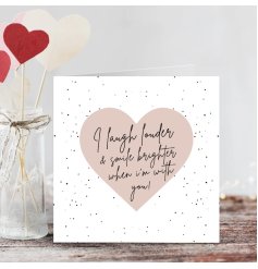 A Pretty Greetings Card For A Friend Or Loved One