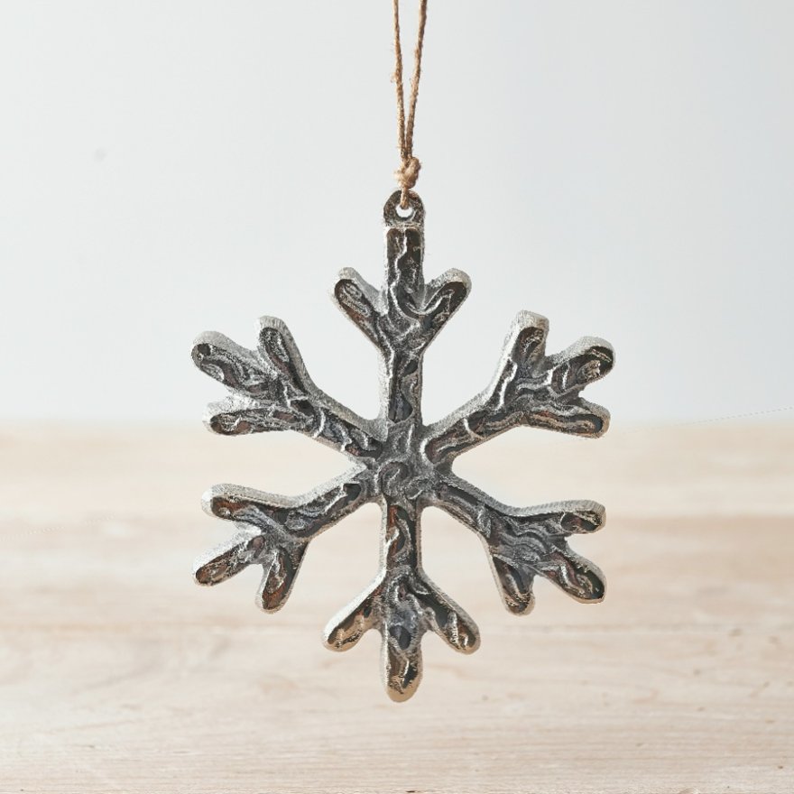 Hanging Snow Flake, 11cm