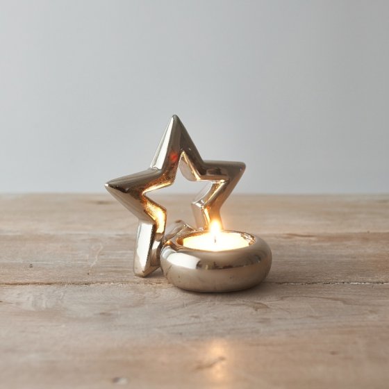 Dotted Heart Candle Pot, 8cm