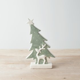 A Charming Grey And White Ornament