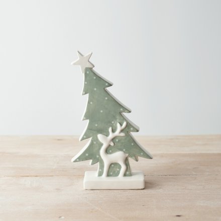 Reindeer Tree Ornament, 20cm
