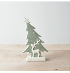 A Charming Grey And White Ornament