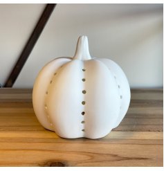 A Large Ceramic Pumpkin