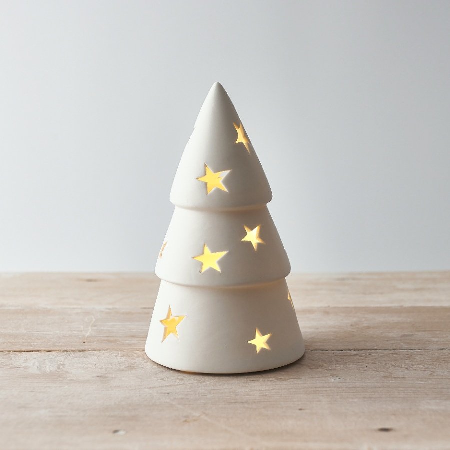 18cm Star Ceramic Christmas Tree 57334 Christmas / Display and