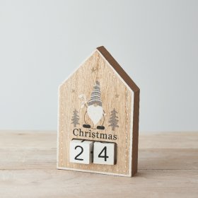 A Charming Wooden Countdown Block