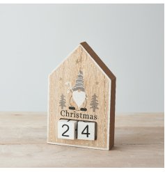 A Charming Wooden Countdown Block